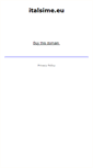 Mobile Screenshot of italsime.eu